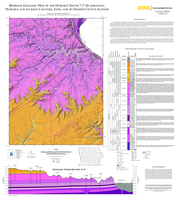 Bedrock Geologic Map of the Dubuque South 7.5’ Quadrangle, Dubuque and Jackson Counties, Iowa, and Jo Daviess County, Illinois