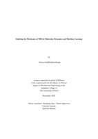 Studying the mechanics of TiB via molecular dynamics and machine learning