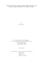 Novel dynamic upper airway MRI methods to characterize obstructive sleep apnea