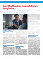 Caring Without Boundaries: Embracing Inclusivity in Nursing Practice