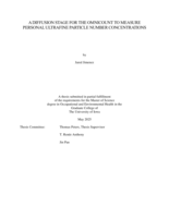 A diffusion stage for the omnicount to measure personal ultrafine particle number concentrations