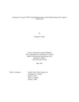 Evaluation of Long COVID: lung pathophysiology and its relationship with cognitive dysfunction