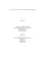 Messy trans and queer storytelling: (un)doing Indian exceptionalism