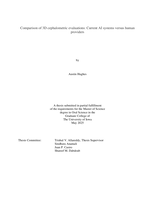 Comparison of 3D cephalometric evaluations: current AI systems versus human providers