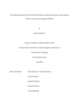 A comparative study of fiber post removal made by traditional freehand, static surgical guides, and dynamic navigation methods