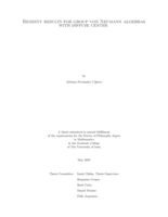Rigidity results for group von Neumann algebras with diffuse center