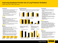 Improving Anesthesia Provider Use of Lung Protective Ventilation