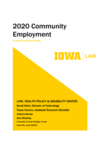 2020 Community Employment. Goodwill Industries Profile