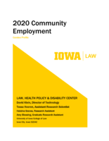 2020 Community Employment. Candeo Profile