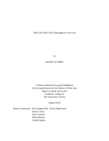 What we have left: solastalgia in Iowa City