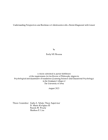 Understanding perspectives and resilience of adolescents with a parent diagnosed with cancer