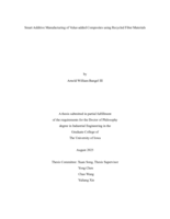 Smart additive manufacturing of value-added composites using recycled fiber materials