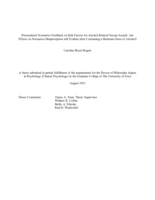 Personalized normative feedback on risk factors for alcohol-related sexual assault: are effects on normative misperception still evident after consuming a moderate dose of alcohol?