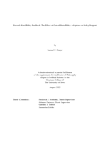Second-hand policy feedback: the effect of out-of-state policy adoptions on policy support