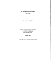The Goldman Band programs, 1919-1955