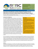 Data Element Identification and Data Collection Procedures for the HRSA Direct-to-Consumer Evidence Based Telehealth Network Program
