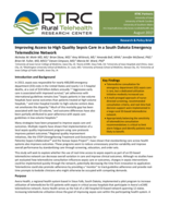 Improving Access to High Quality Sepsis Care in a South Dakota Emergency Telemedicine Network