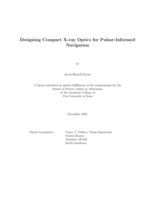 Designing compact X-ray optics for Pulsar-Informed Navigation