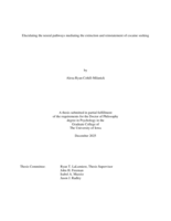 Elucidating the neural pathways mediating the extinction and reinstatement of cocaine seeking