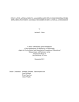 Innovative approaches to analyzing multiple choice distractors: exploring patterns and relationships in educational assessment