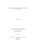 Scattering with universal quantum computers
