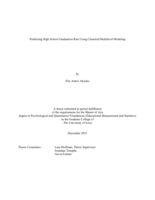 Predicting high school graduation rate using clustered multilevel modeling