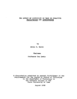 The effect of difficulty of task on proactive facilitation and interference