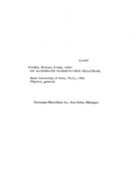 On alternate commutation relations