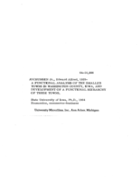 A functional analysis of the smaller towns in Washington County, Iowa, and development of a functional hierarchy of these towns