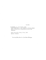 Some historical and critical foundations for a concept of rhythm in dramatic theory