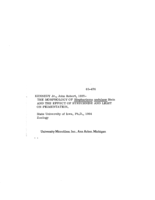 The morphology of Blepharisma undulans Stein and the effect of strychnine and light on pigmentation