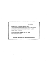 Excretion of tryptophan metabolites in pregnancy under different amino acid load tests