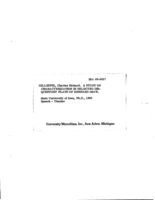 A study of characterization in selected disquisitory plays of Bernard Shaw