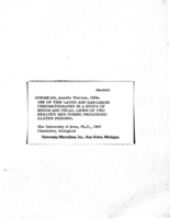 Use of thin layer and gas-liquid chromatography in a study of serum and fecal lipids of two healthy men during prolonged gluten feeding