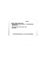 Philosophy of education: a foundational perspective / by Clinton R. Bunke
