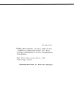 An analysis of the "Parietal symptom-complex" with special reference to the Gerstmann syndrome