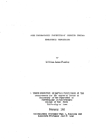 Some pharmacologic properties of selected central sympathetic depressants