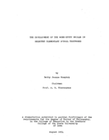 The development of the work-study skills in selected elementary school textbooks
