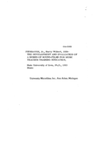 The development and evaluation of a series of sound-films for music teacher training education