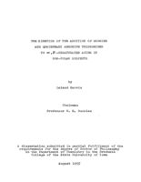 The kinetics of the addition of bromine and quaternary ammonium tribromides to α, β-unsaturated acids in non-polar solvents