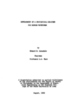 Development of a statistical analyzer for random waveforms