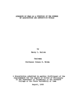 Strength of fear as a function of the number of acquisition and extinction trials