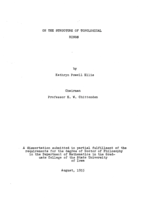 On the structure of topological rings