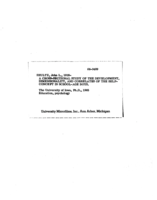 A cross-sectional study of the development, dimensionality, and correlates of the self-concept in school-age boys