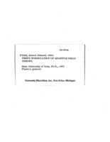 Finite formulation of quantum field theory
