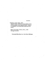 Protective effect of [beta]-mercaptoethylamine and mesenteric vessel clamping on intestine-irradiated rats