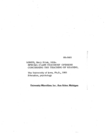 Special class teachers' opinions concerning the teaching of reading