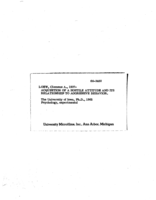 Acquisition of a hostile attitude and its relationship to aggressive behavior