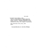 Variations on "Obiter Dictum" (1965) for solo violoncello, percussion and piano: Concert music No. IV for orchestra (1964)