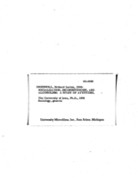 Socialization, inconsistencies, and alcoholism: a study of attitudes